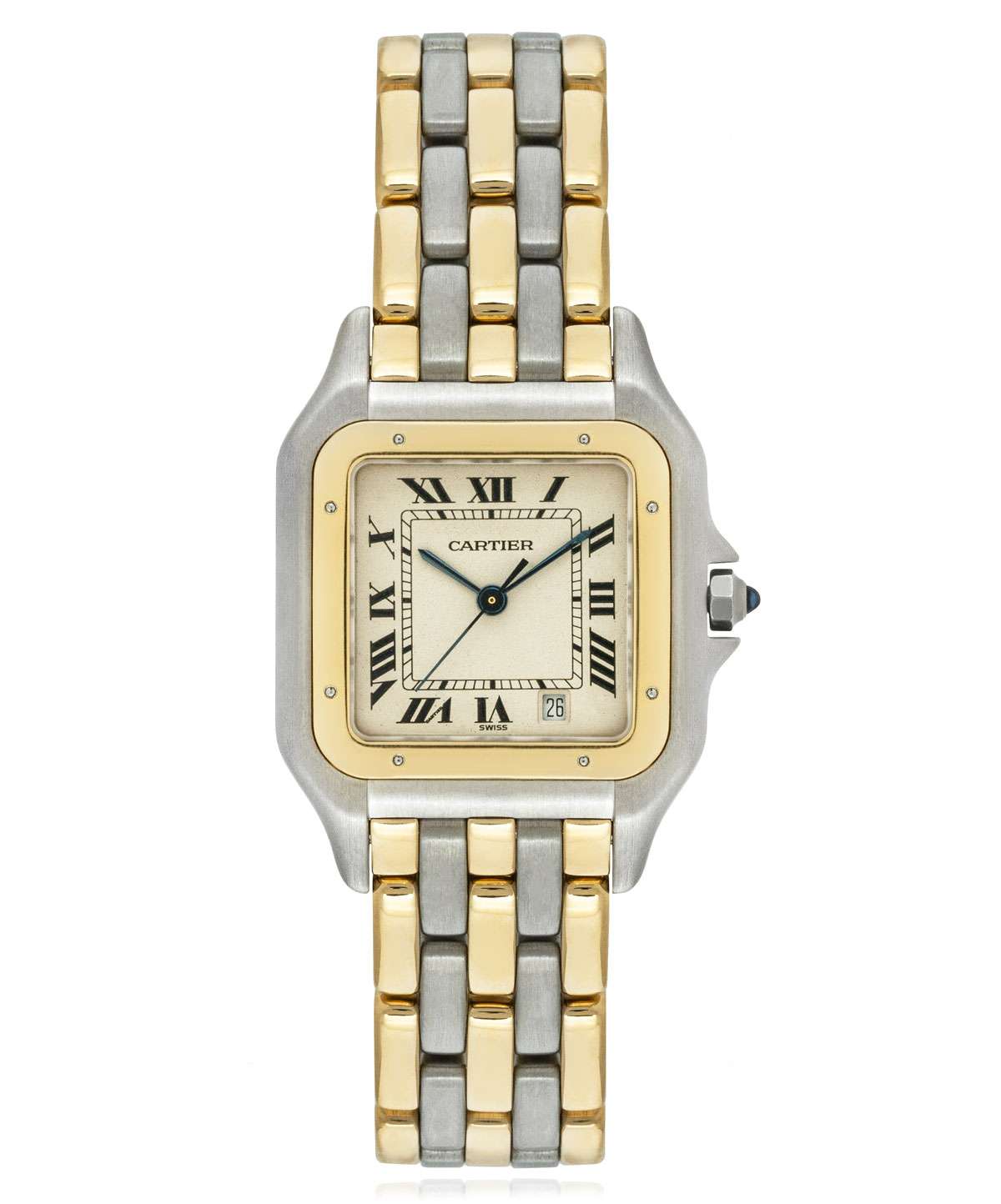 Cartier Panthere Stainless Steel & Yellow Gold